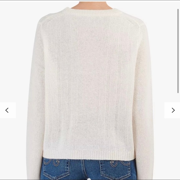 NWT Skull/360 Cashmere Brooke Sweater - Picture 5 of 11